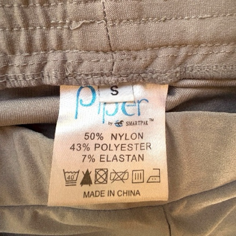 Piper Light Gray Riding Pants - Picture 3 of 3